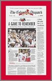 Ohio State Buckeyes - Rose Bowl - Game to Remember - Wood Mounted Newspaper Print
