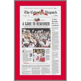 Ohio State Buckeyes - Rose Bowl - Game to Remember - Plaque Mounted & Laminated Newspaper