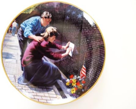 Franklin Mint "Engraved in Our Hearts" Vietnam Commemorative Plate