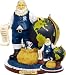 MLB Baseball Special Delivery Santa Claus Figurine with Free Ornament - New York Yankees