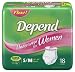 Depend Underwear for Women, Super-Plus, Small/Medium, Case/72 (4/18s)