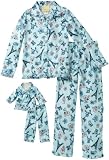 Dollie & Me Girls 7-16 Sweet Heart Rose Pajama Set
