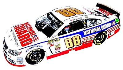 AUTOGRAPHED 2014 Dale Earnhardt Jr. #88 National Guard Racing POCONO 400 WIN (Raced Version) Lionel 1/24 NASCAR Diecast Car with COA (#1749 of only 2,617 produced!)