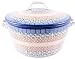  Polish Pottery Covered Casserole 5 3/4\