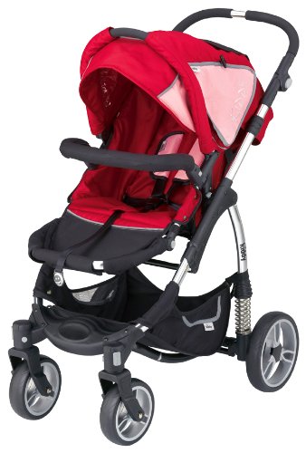 Kiddy Sport N Move Stroller Red/Pink