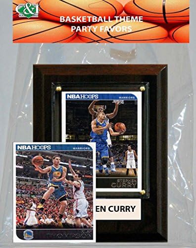 Candlcollectables 46LBWARRIORS NBA Golden State Warriors Party Favor With 4 x 6 Plaque