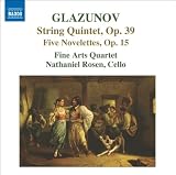 Glazunov: String Quintet; Five Nevelettes