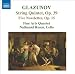 Fine-Arts-Quartet-Glazunov: String Quintet; Five Nevelettes cd cover