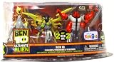Ben 10 Ultimate Alien 5Pack Grey Matter, Heatblast, Four Arms, Stinkfly Ghostfreak Set #2