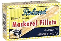 Roland Mackerel Filets Soybean 4 Ounce 51PAlZn6bML. SL200 SL200