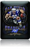 Skinit Protective Skin (Fits Latest Apple iPad); Illustrated San Diego Charger Running Back