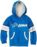 NFL Boys' Detroit Lions Qb Jersey Hoodie - R16Ntt17 (Blue, 7)