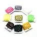 SAMS FISHING 9 Cards 90 Meters Ice Chenille Fly Tying Materials Flash Chenille Line Specific 9 Colors