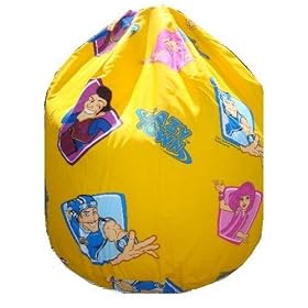 Lazy Town Yellow Bean Bag with Beans New 100% OFFICIAL