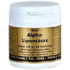 Geo Alpha-Lipons�ure Tabletten � 100 mg Alpha-Lipons�ure, 60 St�ck, 1-er Pack (1 x 30 g)