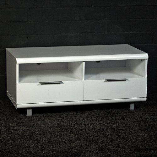 TV-Tisch Tisch URANUS, weiß, Hochglanz, 120cm breit