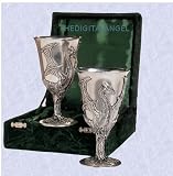 mythical dragon goblets (set of two with box)