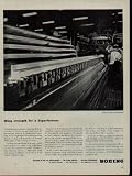 The lower rear spar chord provides, Wing strength for the Boeing B-29 Superfortress ..... 1945 Boeing War Bond ad. A1088