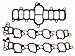 Evergreen HSHB8-21115 Cylinder Head Gasket Set Head Bolt