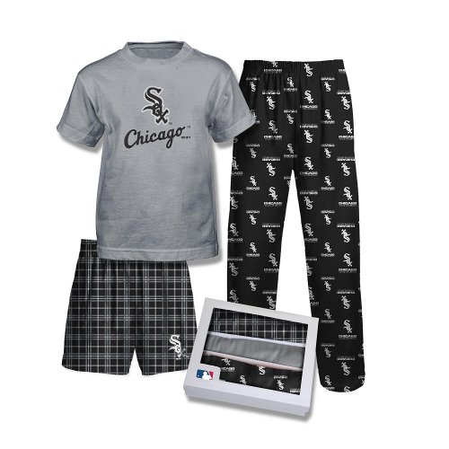 adidas Chicago White Sox 3-pc. Pajama Set (M 10/12)
