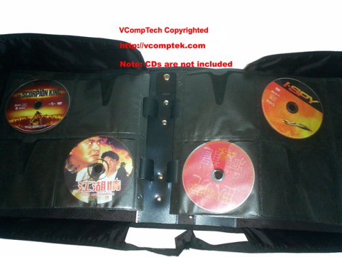 520 DISC CD WALLET Black