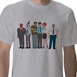 Ugly Americans: Cast Tee - Mens