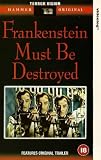 Frankenstein Must Be Destroyed [1969] VHS
