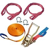 Slackstar - Set de Slackline SL81773-15 Control - 15 m - Orange