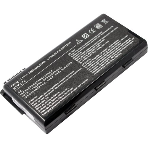 GoingPower 9 room Battery for MSI A6200 CR600 CR610 CR620 CX600 CX700 A5000 957-173XXP-102 - 18 Months Agreement [Li-ion 9-cell 6600MAH]