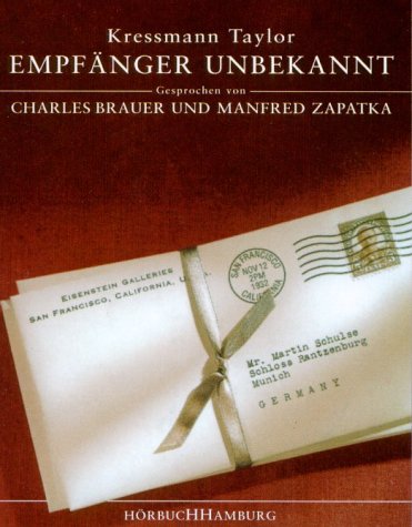 Produkt-Bild: Empf&auml;nger unbekannt, 1 Cassette