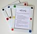 Kids Art Frames - Button Frames - White Lightweight Plastic Frames - Standard Size