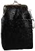 Faux Leather Ostrich Womens Cigarette Case with Key Ring in Various Colors (YK-30074TJ-BK)