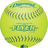 Sporting Goods : Diamond 12BFPSC .47 COR 375 USSSA Fastpitch Softball 12-Inch Synthetic Leather Fastpitch Softball