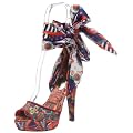 Desigual SHOES_MINERVA 21SSL05, Scarpe col tacco donna