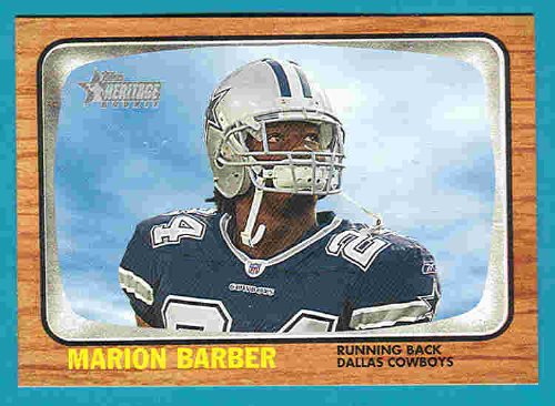 2005 Topps Heritage 247 Marion Barber Dallas Cowboys (RC - Rookie - Football Cards)
