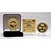 New England Patriots 24KT Gold 3 Time Super Bowl Champions Coin