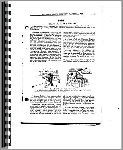 Waukesha WAK, WAL Engine Service & Operators Manual
