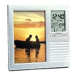 Electronics : Record and Talk Photo Frame Alarm Clock