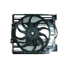 97-98 BMW E39 5-SERIES: 525I, 528I, 540I AC CONDENSER COOLING FAN (W/ SHROUD, W/ MOTOR) 1997 1998