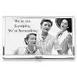 We're Not Gossiping We're Networking Card Case