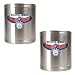 Atlanta Hawks NBA 2pc Stainless Steel Can Holder Set - Primary Logo by Great American Products