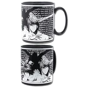 Death Note: Light & L Mug Coffee Cup