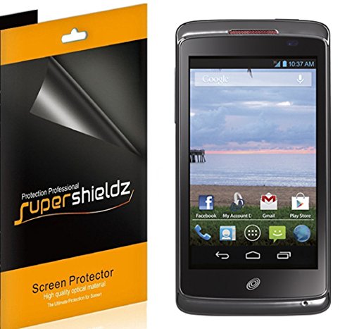 [6-Pack] SUPERSHIELDZ- Anti-Bubble High Definition Clear Screen Protector For TracFone MaxPatriot / Unimax 671C + Lifetime Replacements Warranty - Retail Packaging