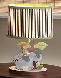 Bedtime Originals Baby Zoo Lamp with Shade - Chocolate