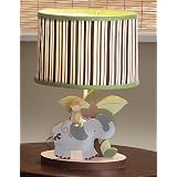 Bedtime Originals Baby Zoo Lamp with Shade - Chocolate by Lambs & Ivy