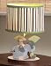 Bedtime Originals Baby Zoo Lamp with Shade - Chocolate