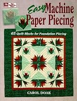 Easy Machine Paper Piecing