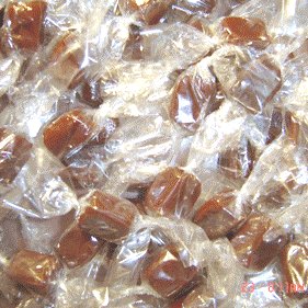 Black Licorice Caramel Melts - 50 Piece Bag by Exquisite Fine Candy & Gifts