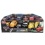 NEW DESIGN BOX Cars 2 World Grand Prix Racer and Crew Chief Die Cast Set Featuring Francesco -- 10-Pc.