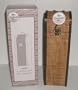 Antique Style Woven Wicker Wine Box w/ Brass Trim